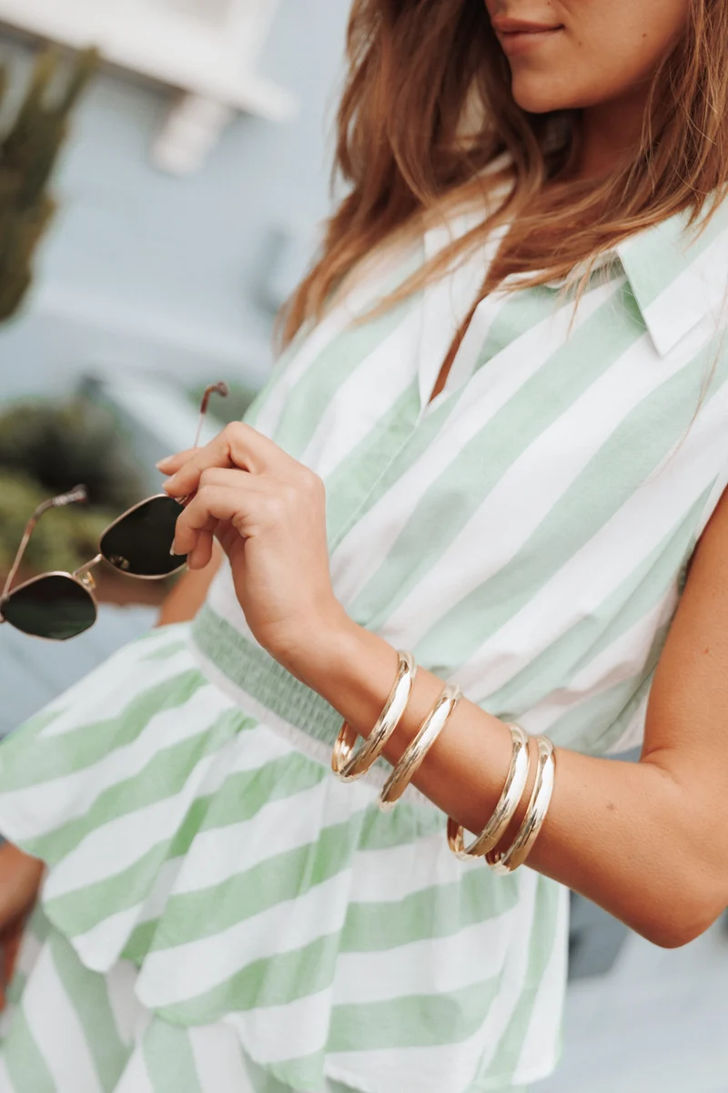Zoey Bangle Set - Gold