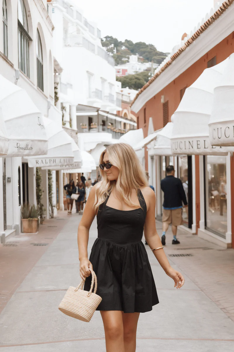 Jacinda Mini Dress - Black