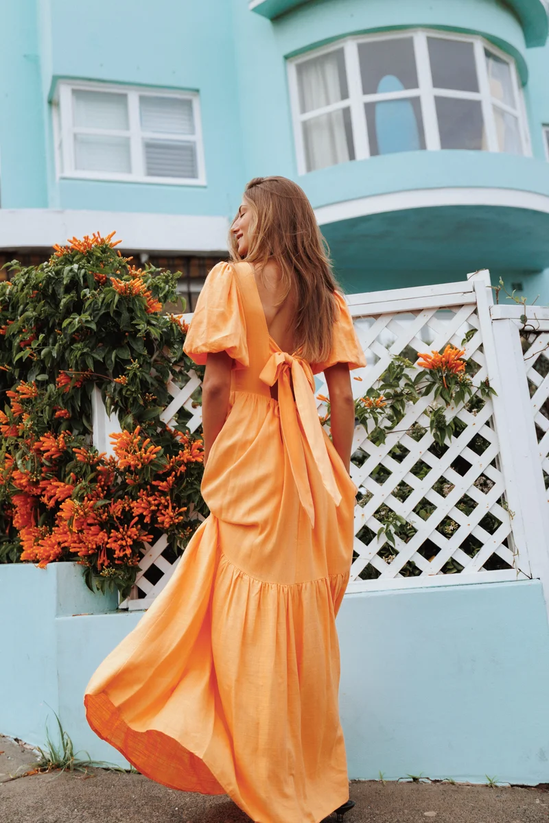 Sorella Maxi Dress - Soft Coral