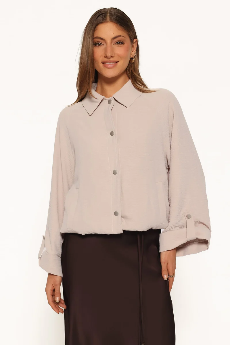 Jordana Lighweight Jacket - Beige