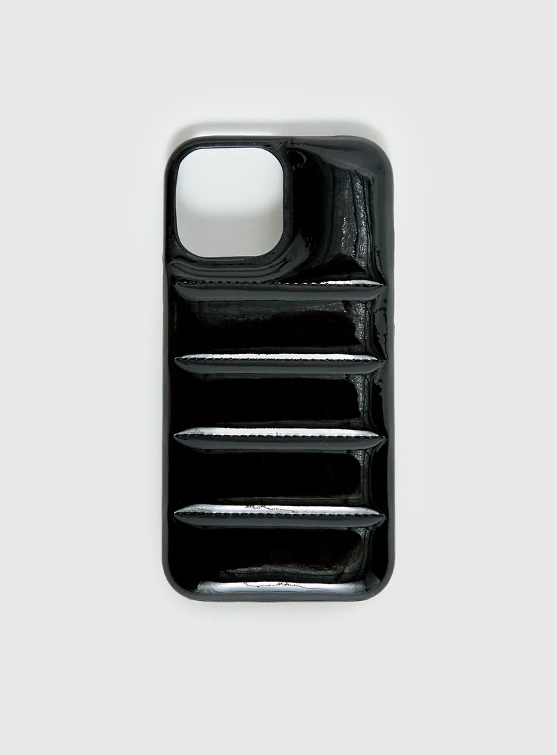 Perfect Harmony Puff iPhone Case Black