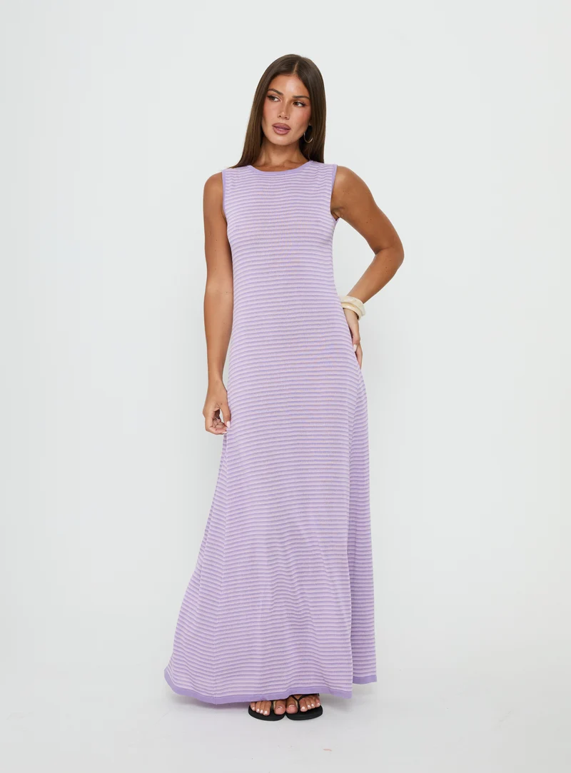 Tavison Maxi Dress Purple