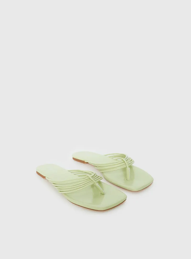 Therapy Alexia Thong Sandals Green