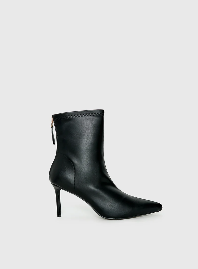 Billini Brighton Pointed Toe Boots Black