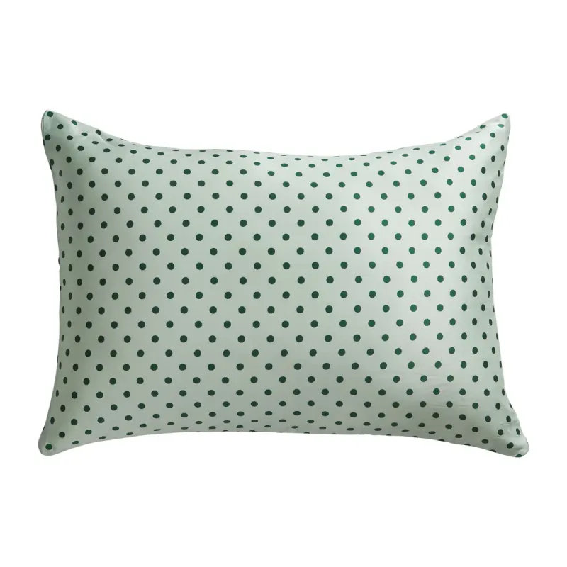 Paige Silk Pillowcase - Jade