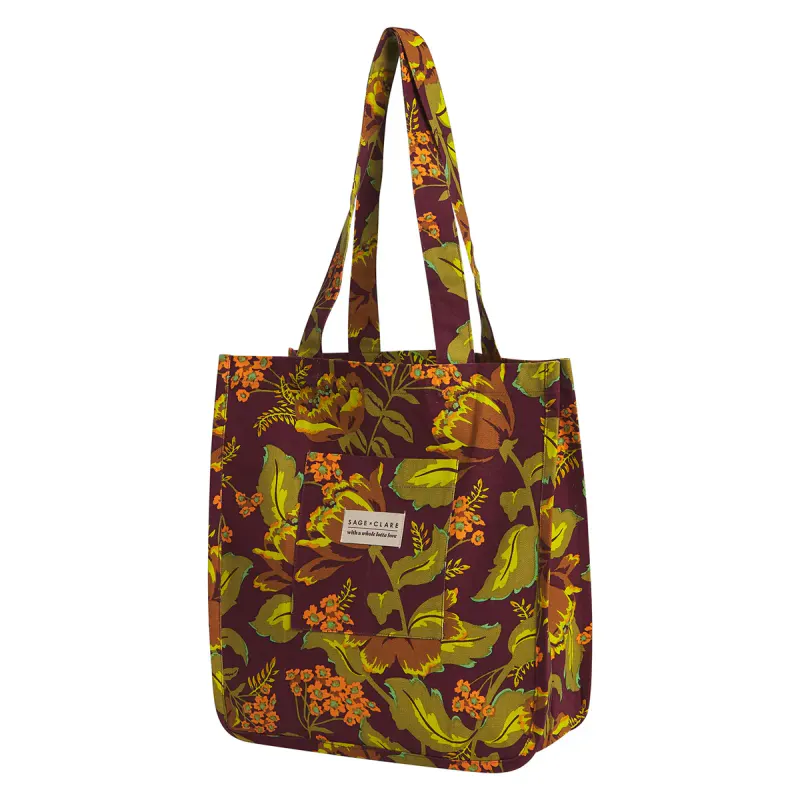 Margot Tote Bag - Mahogany