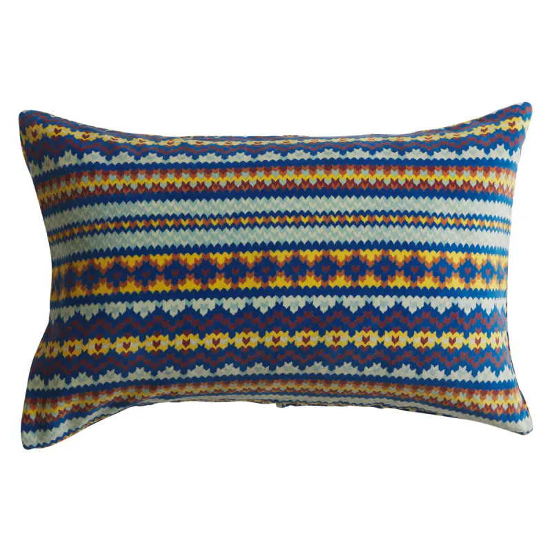 Arlette Velvet Printed Pillowcase - Capri