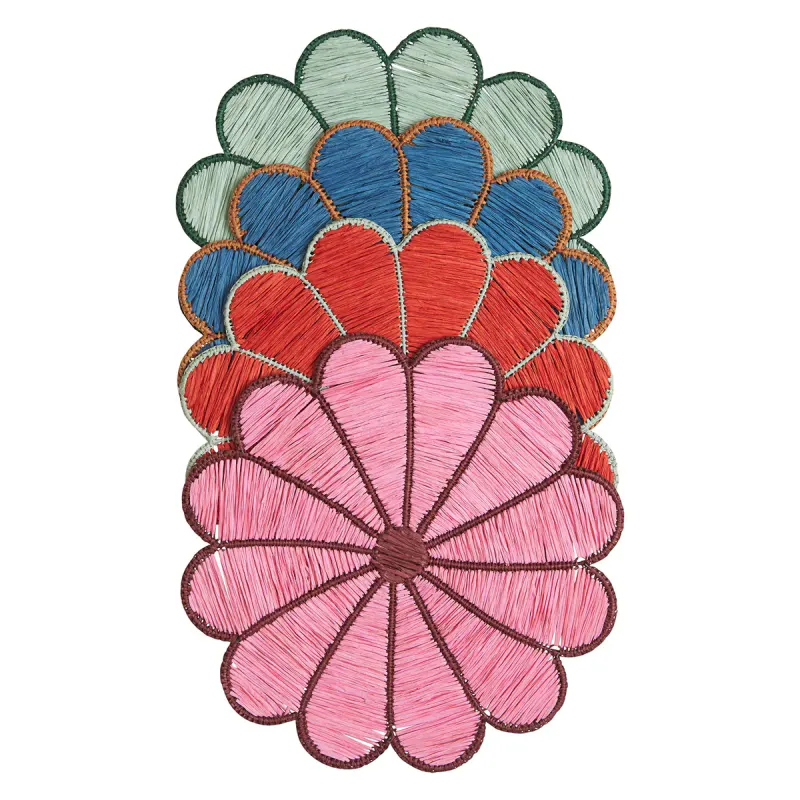 Magnolia Placemat Set - Jade