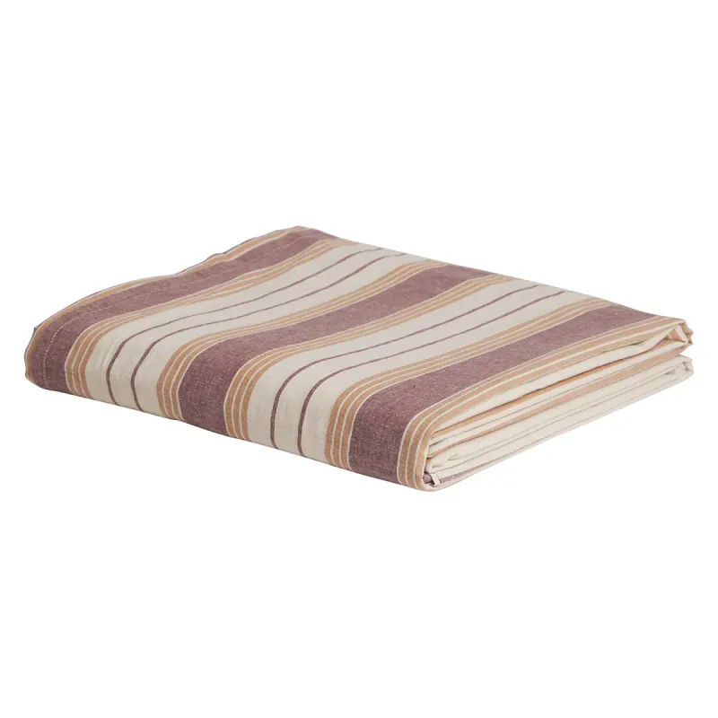 Brigitte Cotton Sheets - Mahogany