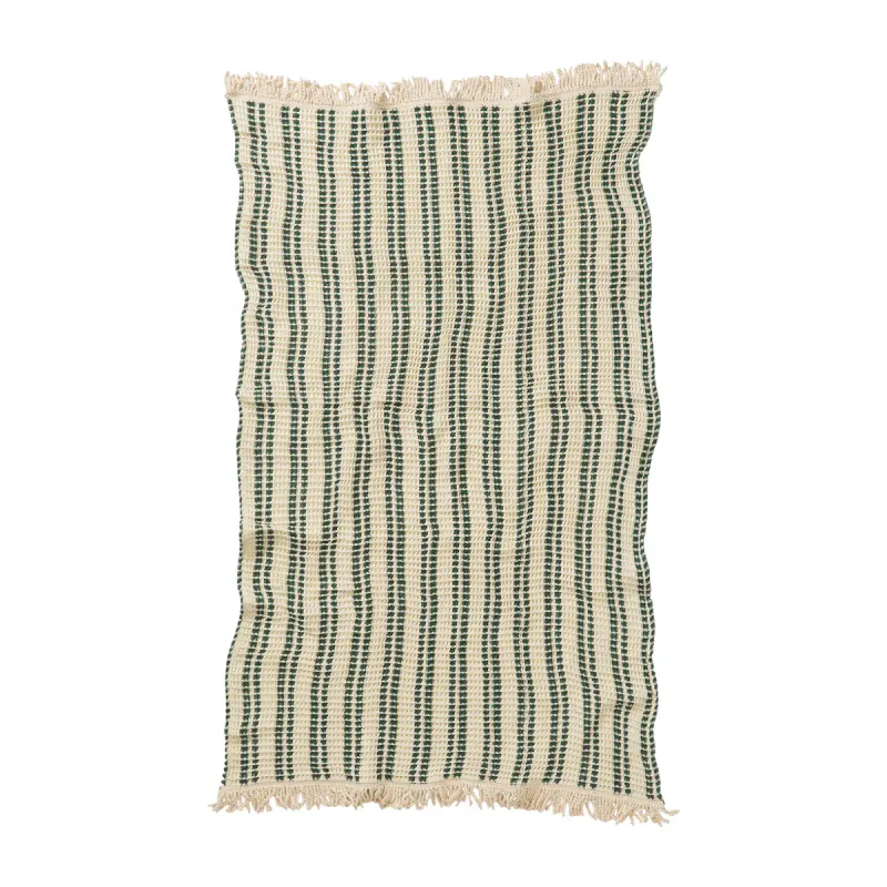 Lucien Waffle Towel - Forest