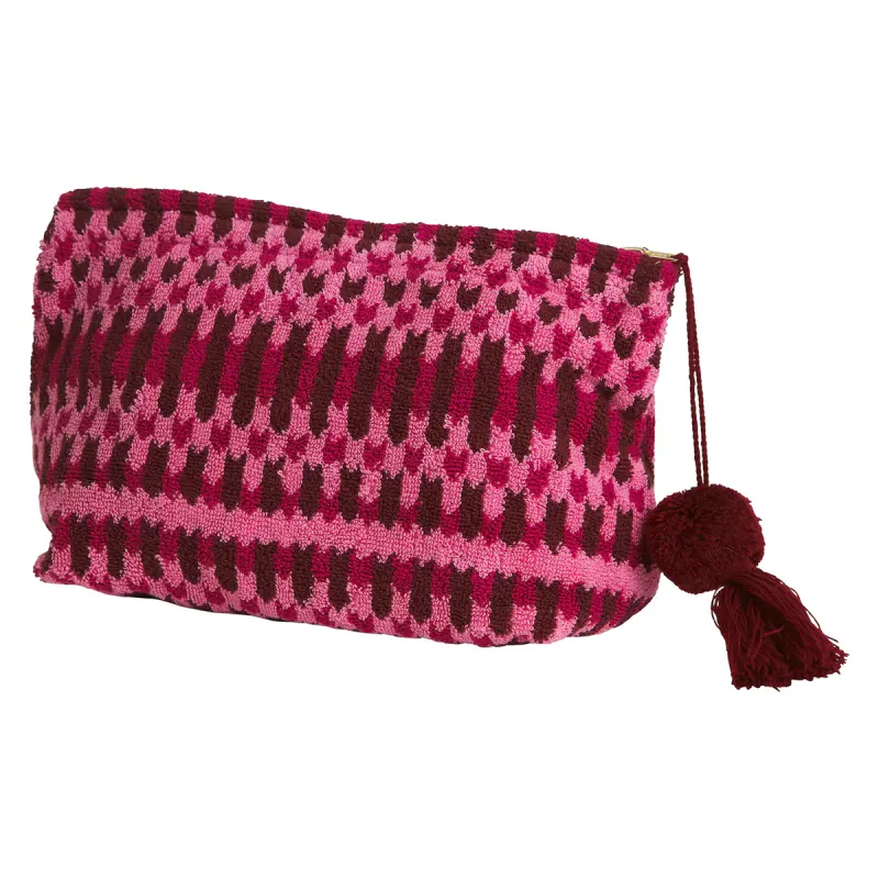 Arlette Terry Pouch - Cosmo Pink
