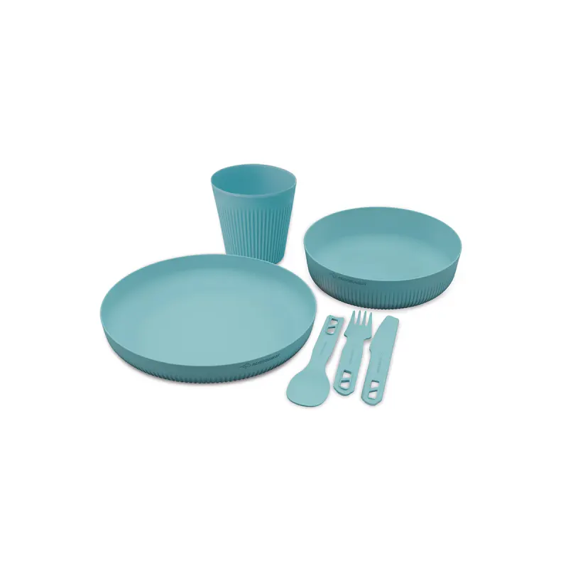 Passage Dinnerware Set with Mesh Sack - [6 Piece]