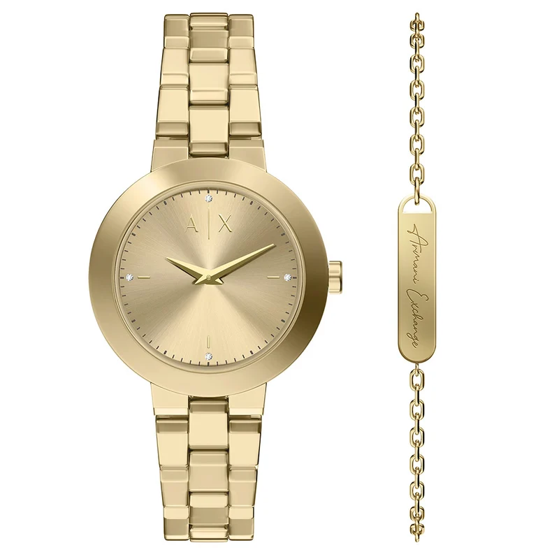 Armani Exchange Jackie AX7177SET with ID Bracelet