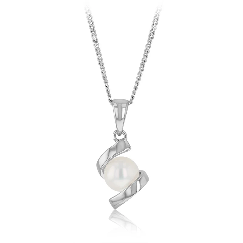 Pearl Pendant in Sterling Silver