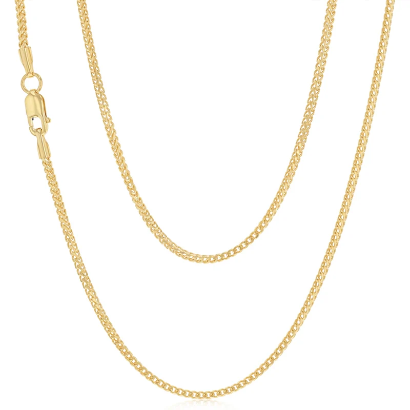 9ct Yellow Gold Snake 50cm Chain