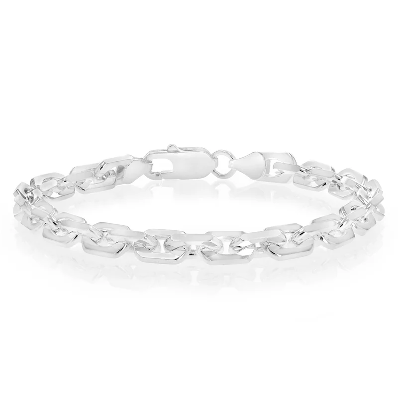 Sterling Silver Link Chain Bracelet