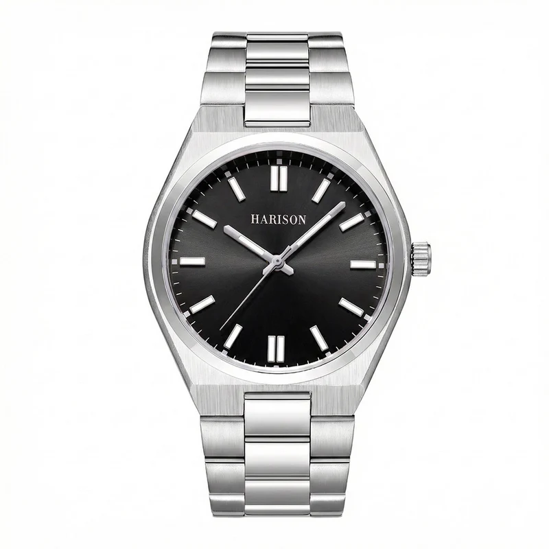 Harison Cruz XM571-B 42mm Stainless Steel