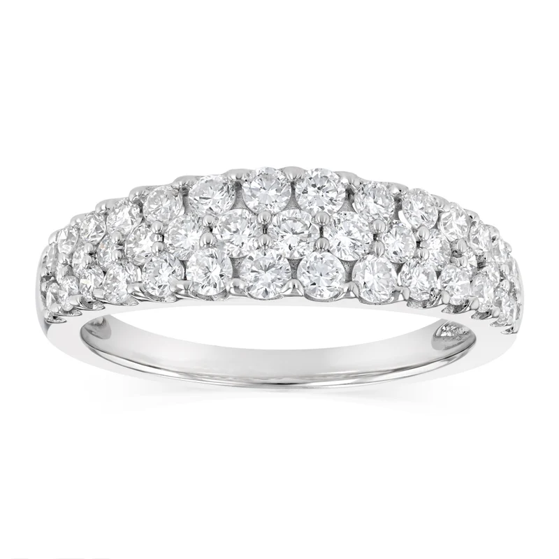 Luminesce Lab Grown 1 Carat Diamond Ring in Sterling Silver