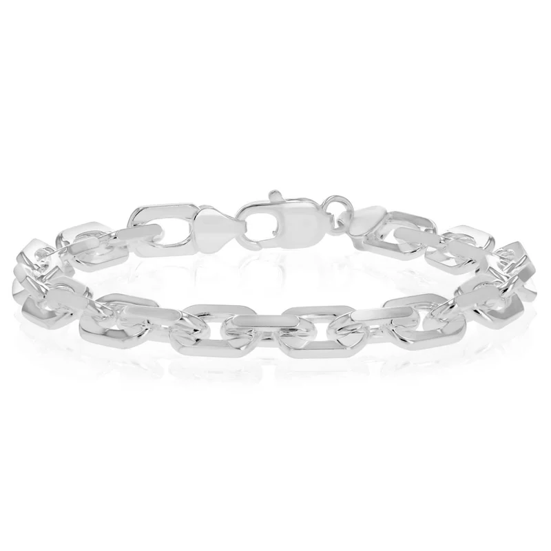 Sterling Silver Link Chain Bracelet