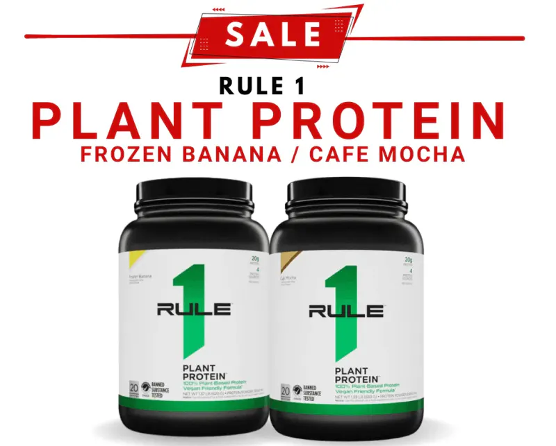 Twin Pack R1 Plant Protein Pack by Rule One