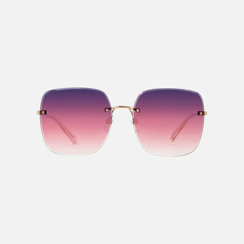 Diva - Rose Gold Frame Sunglasses