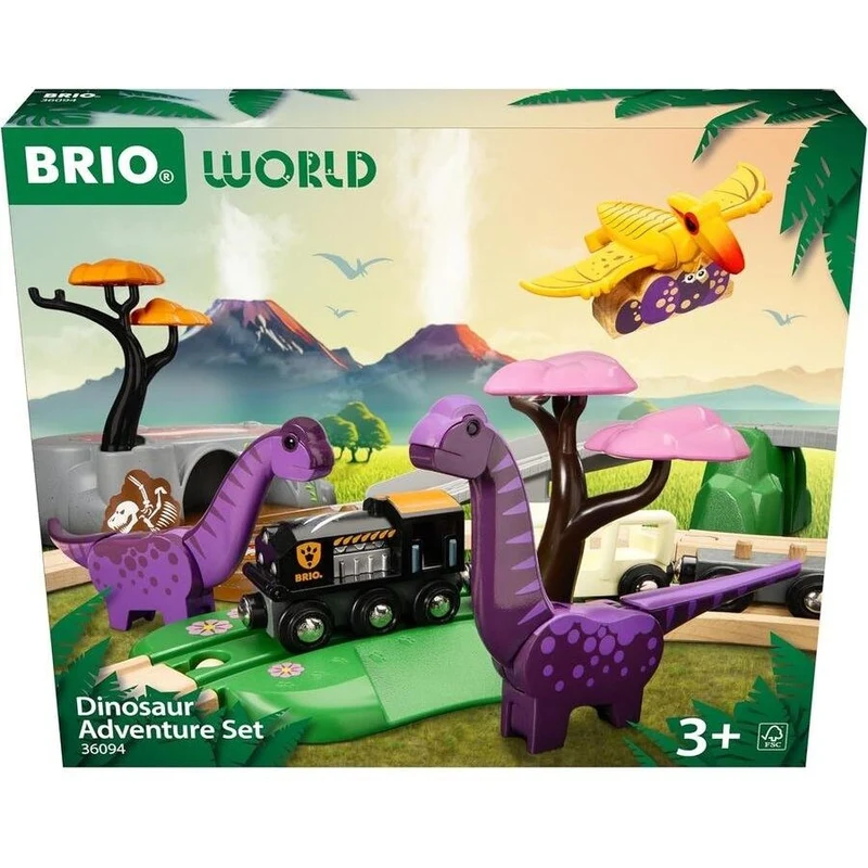BRIO Dinosaur Adventure Set 21 Pieces