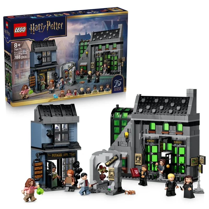 LEGO Harry Potter Knockturn Alley Wizarding Shops 76471