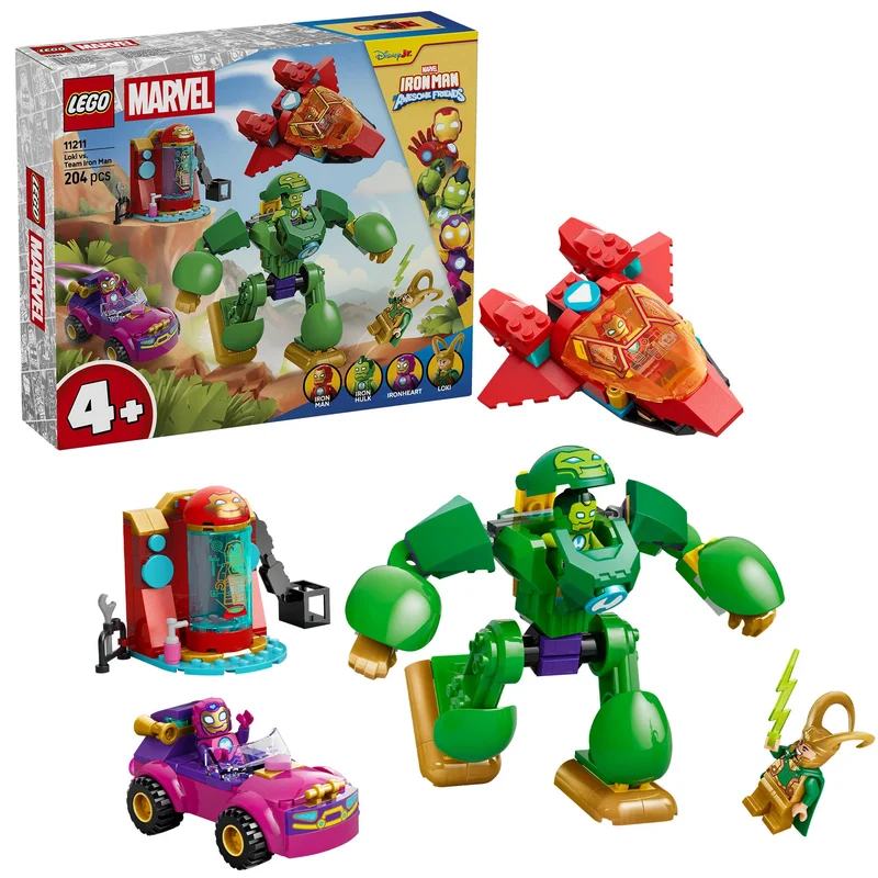 LEGO Marvel Loki vs. Team Iron Man 11211