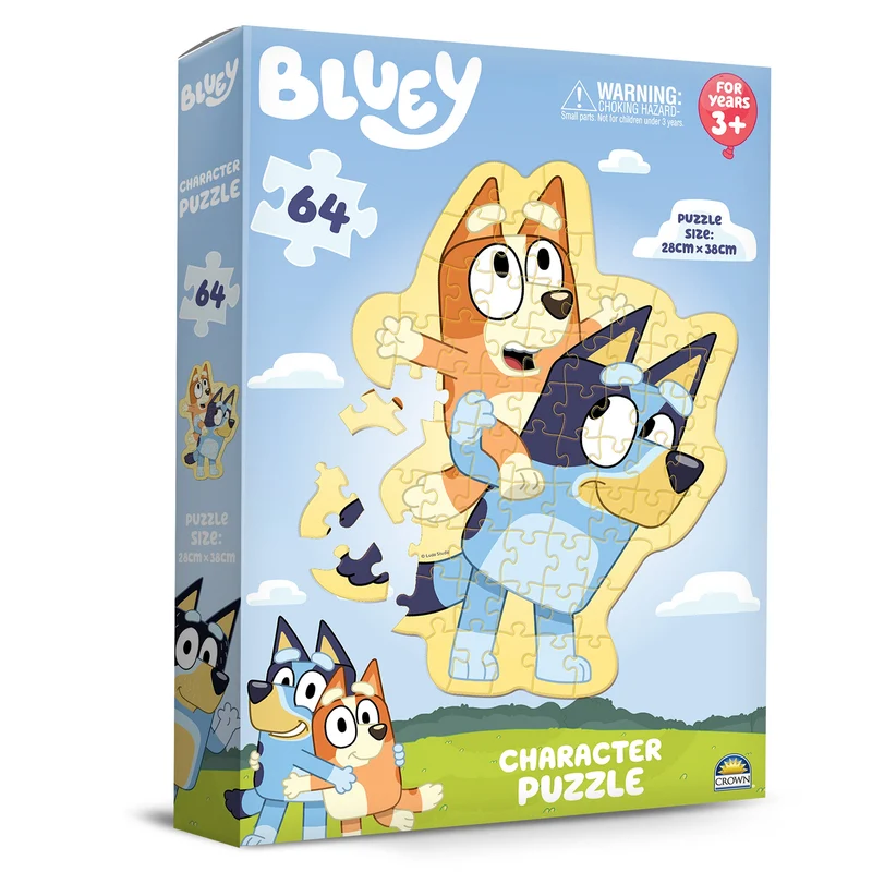 Bluey 64pce Character Puzzle