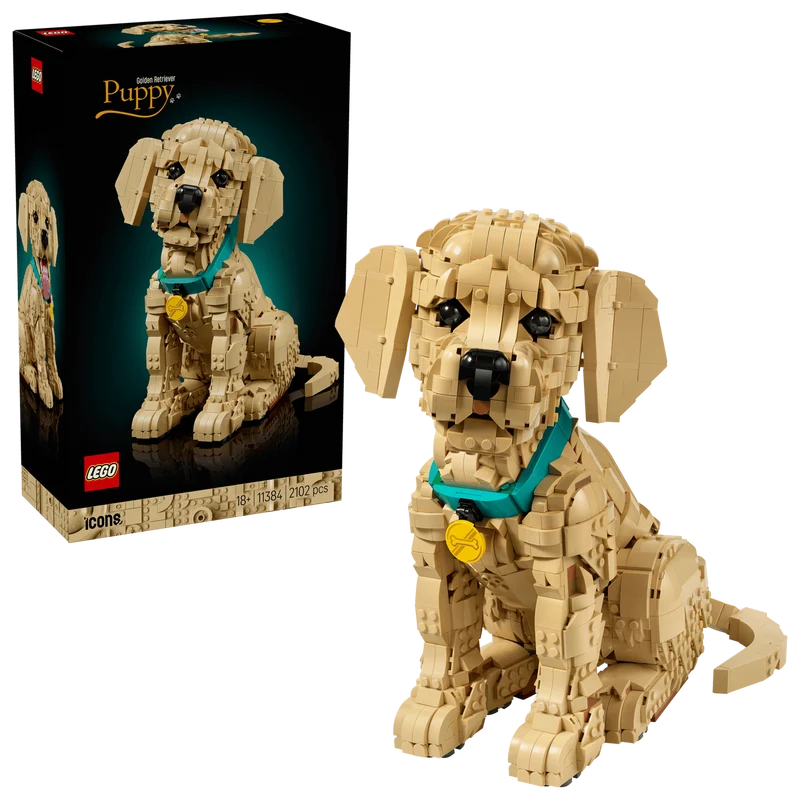 LEGO Icons Golden Retriever Puppy