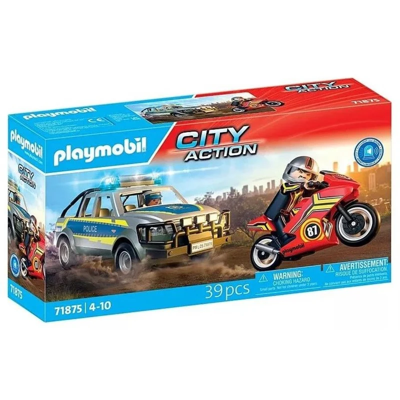 Playmobil Police Chase with Pick-Up Truck