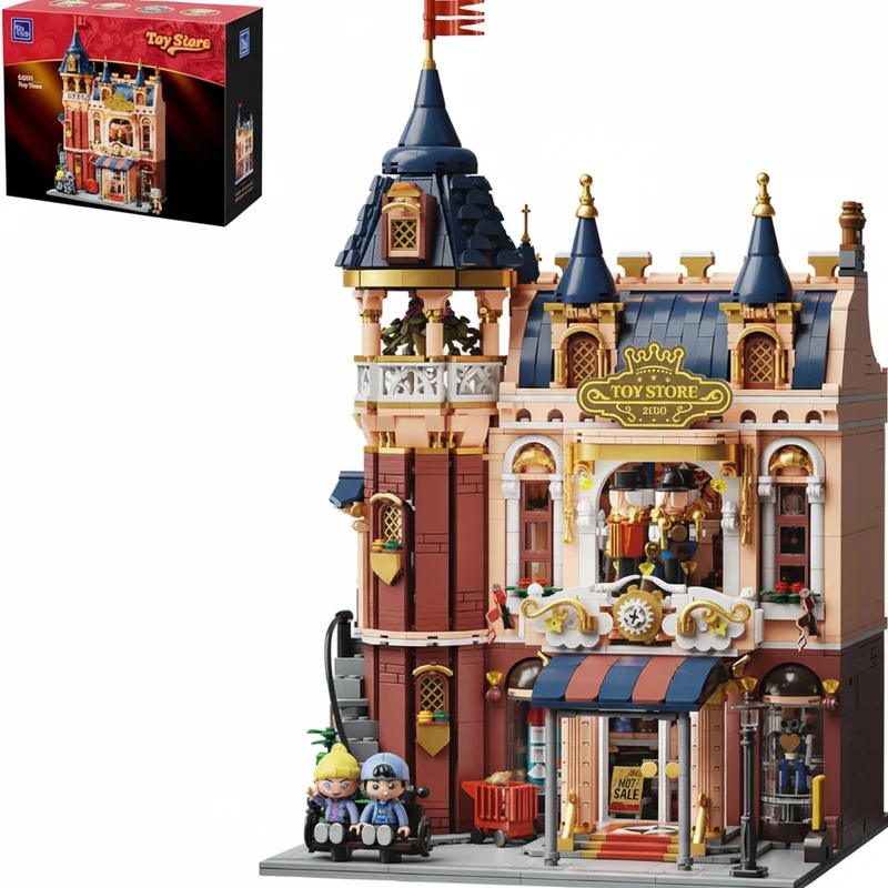 Pantasy Retro Series Toy Store Construction Set