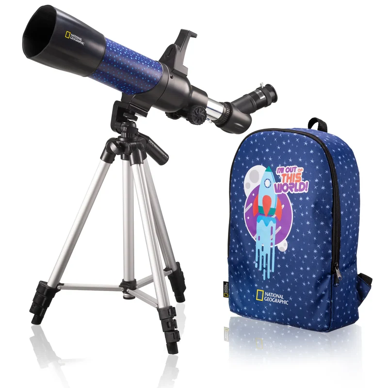 National Geographic 70/400 AR Telescope with Backpack Blue