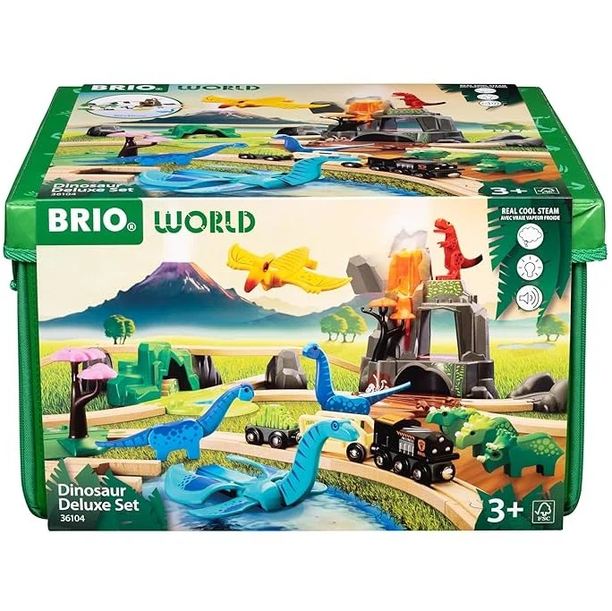 BRIO Dinosaur Deluxe Set 45 pieces