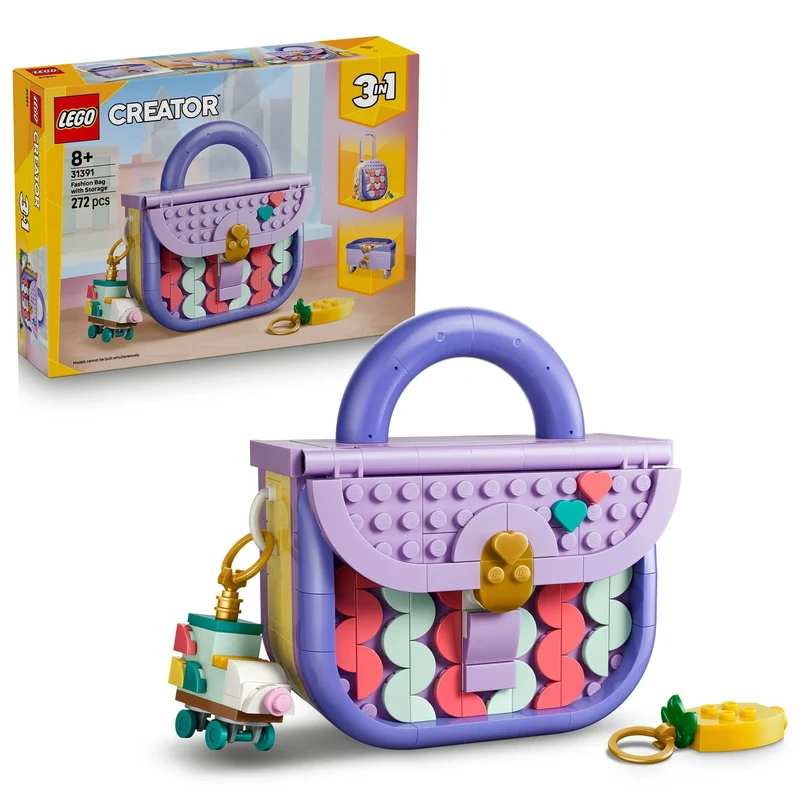 LEGO Creator Art Fashion Bag with Storage 31391
