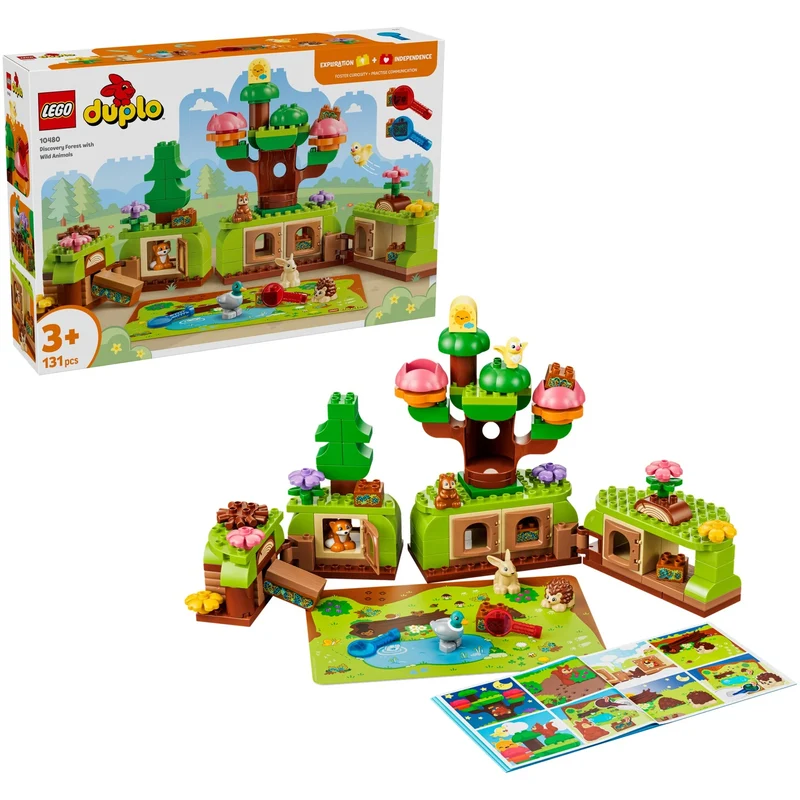 LEGO DUPLO Discovery Forest with Wild Animals 10480