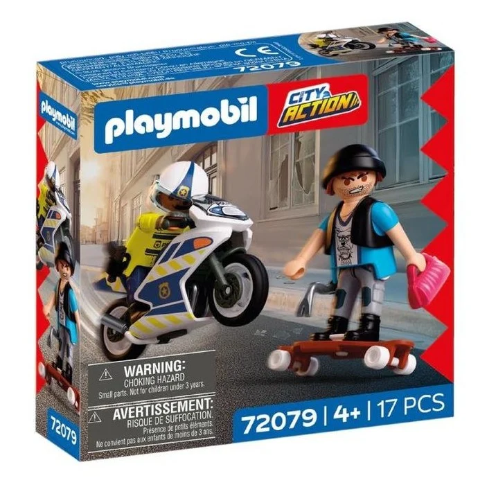 Playmobil Motorcycle Chase