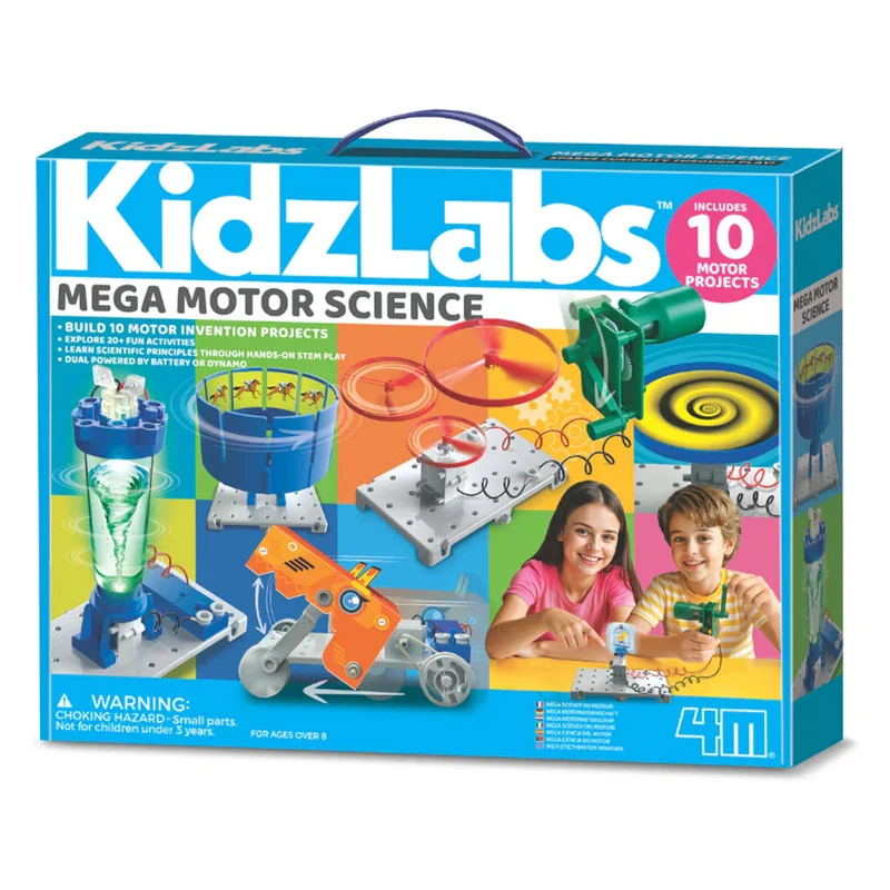 4M KidzLabs Mega Motor Science