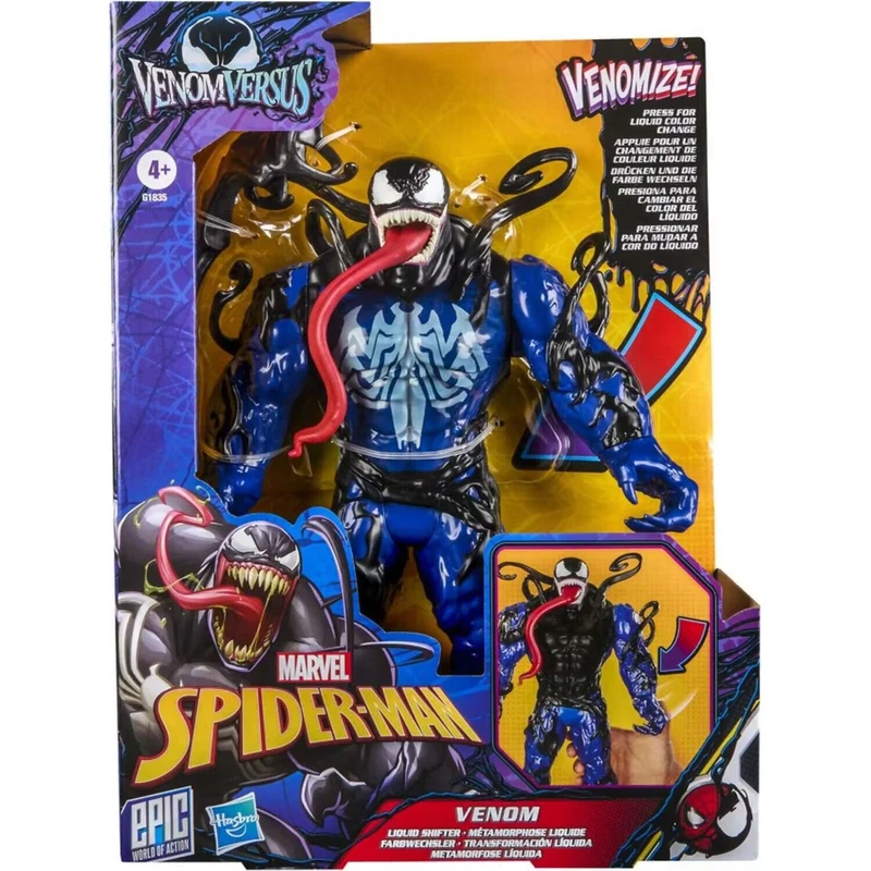 Spiderman VenomVersus Epic World of Action Venom Liquid Shifter Action Figure