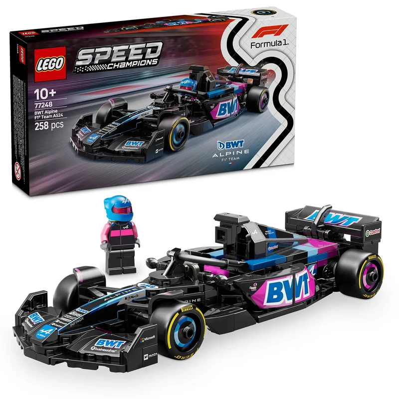 LEGO BWT Alpine F1 A524 Race Car