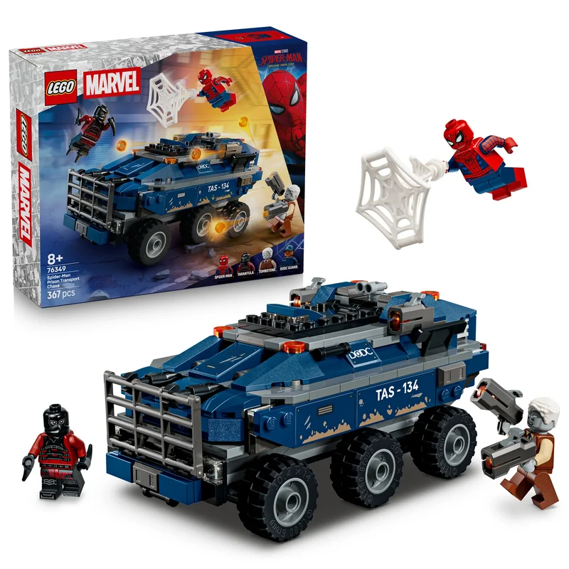 LEGO Marvel Spider-Man Prison Transport Chase 76349