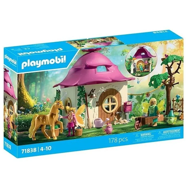 Playmobil Fairy Home with Golden Unicorn