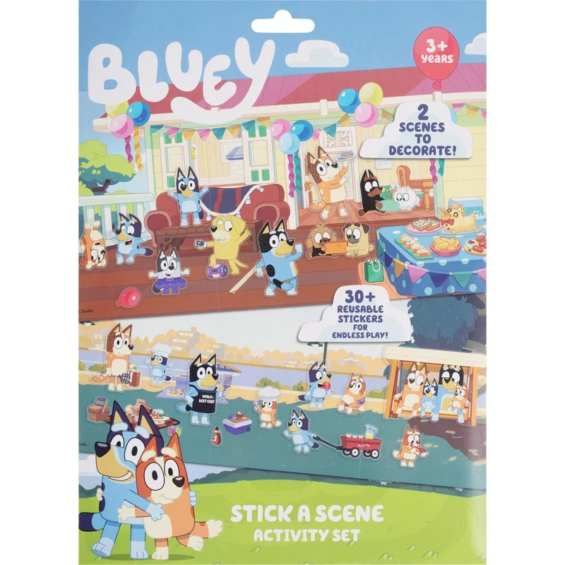 Bluey Stick A Scene