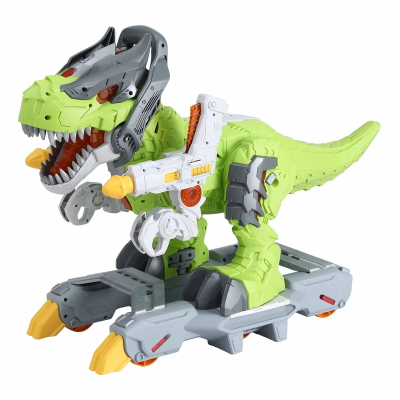Keezi Kids Dinosaur Ride On Push Car Toy with Spray Function Indoor Outdoor Toys
