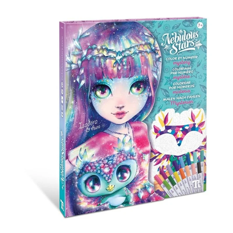 Nebulous Stars Color by Number Book Set Mystery