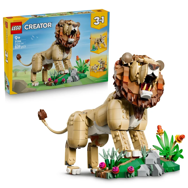 LEGO Creator Wild Animals Majestic Lion 31386