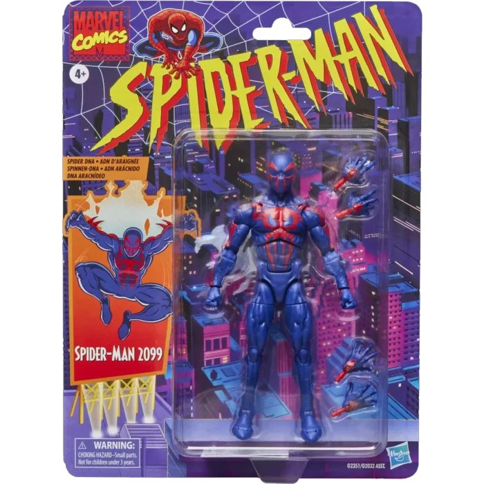 Spiderman Legends Retro Spiderman 2099 6" Figure