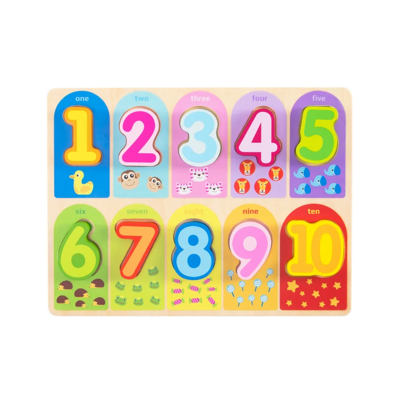 Fat Brain Toys Let's Count to 10 Puzzle