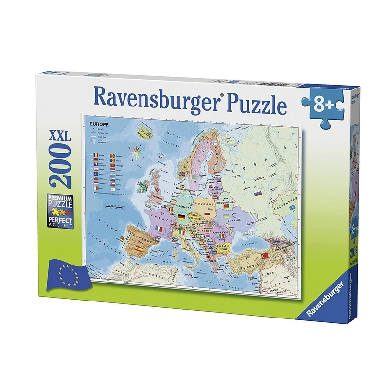 Ravensburger European Map 200 Piece