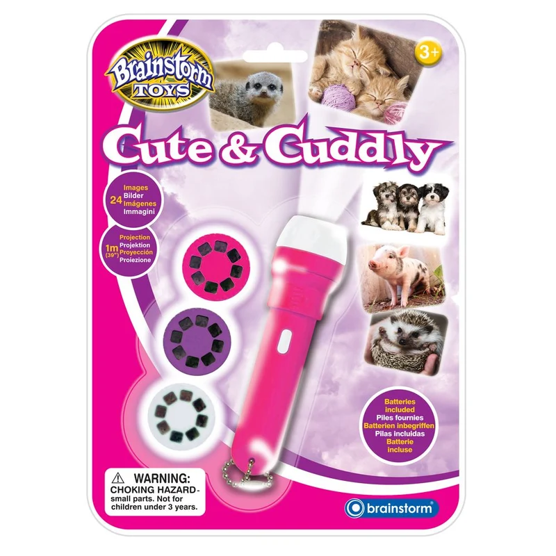 Brainstorm Toys Cute & Cuddly Torch & Projector